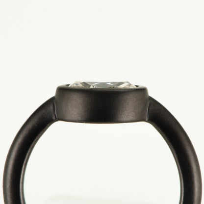 1.05ct D SI2 Very Good エンゲージリング オーバルブリリアントカット ダイヤモンド プラチナリング  (D: 1.05ct) Pt950 GIA