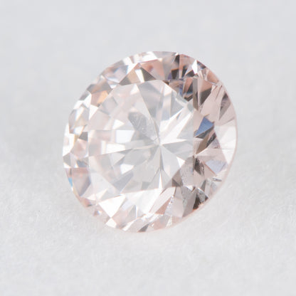 0.249ct ファンシーライトピンクダイヤモンド ルース, Fancy Light Pink, SI2, CGL
