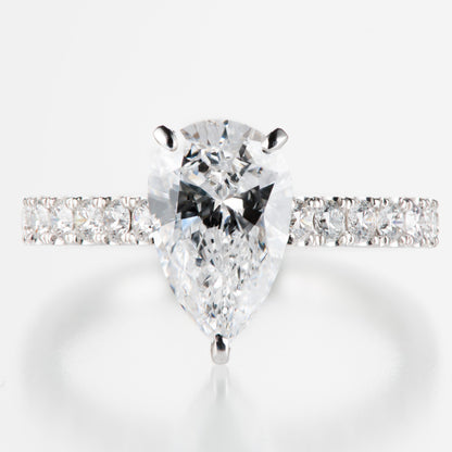 1.7ct ダイヤモンドエンゲージリングD IF (1.73ct D IF GIA Pt950)