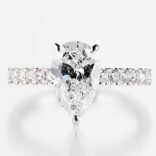 1.7ct ダイヤモンドエンゲージリングD IF (1.73ct D IF GIA Pt950)