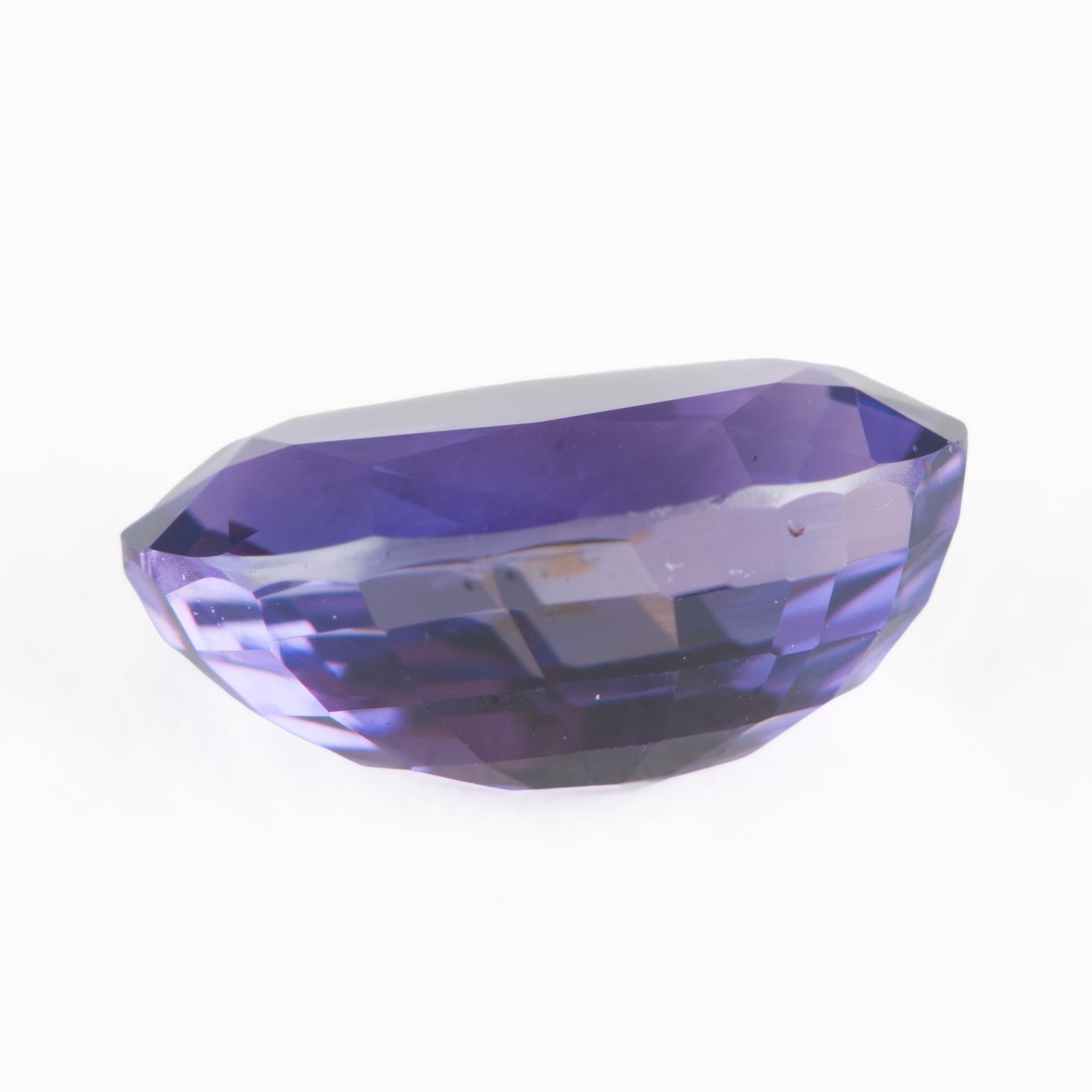 3.54ct 非加熱パープルサファイア オーバルシェイプ ルース, GIA No heat Sapphire