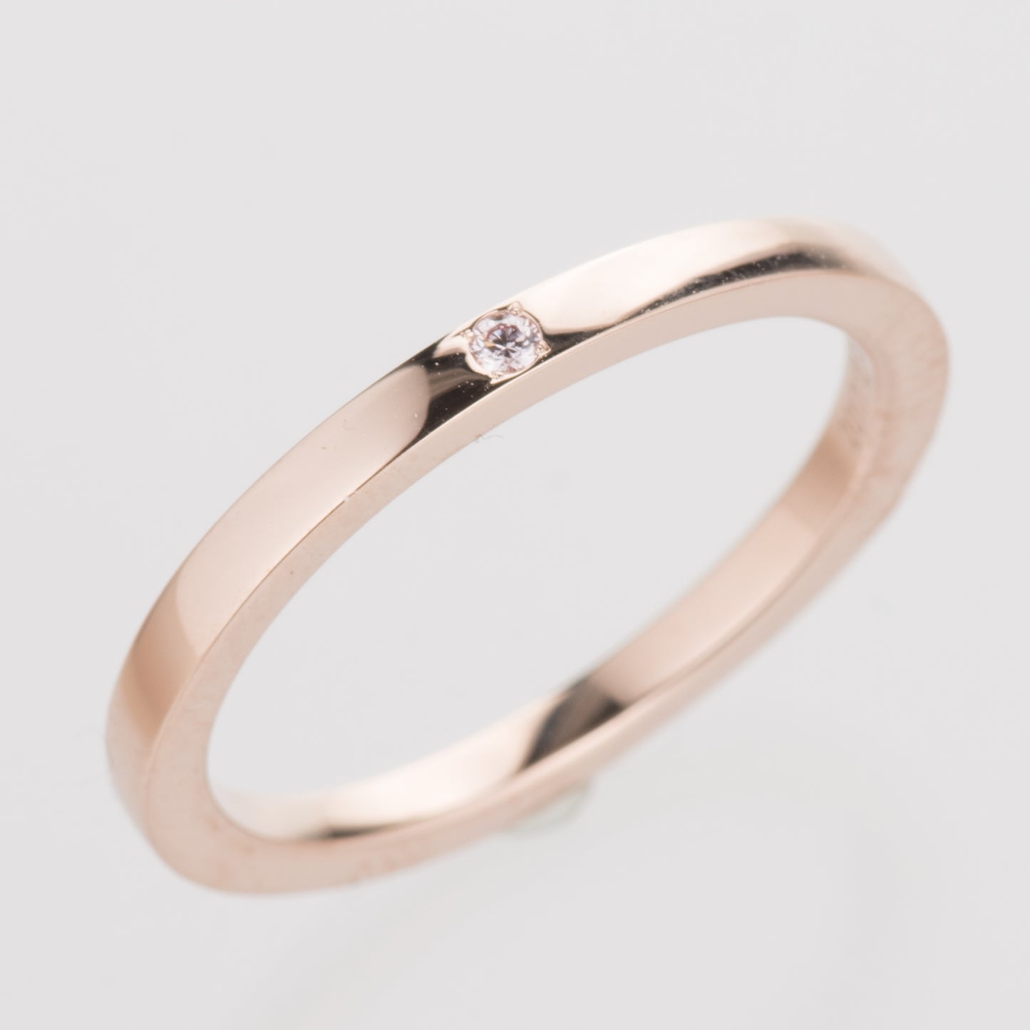 マリッジリング Vow 2ｍｍ アーガイルピンクダイヤモンド ピンクゴールド750