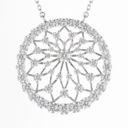 Spark スパーク 6ct ダイヤモンド プラチナ製ペンダント D:6.18ct Pt950/850