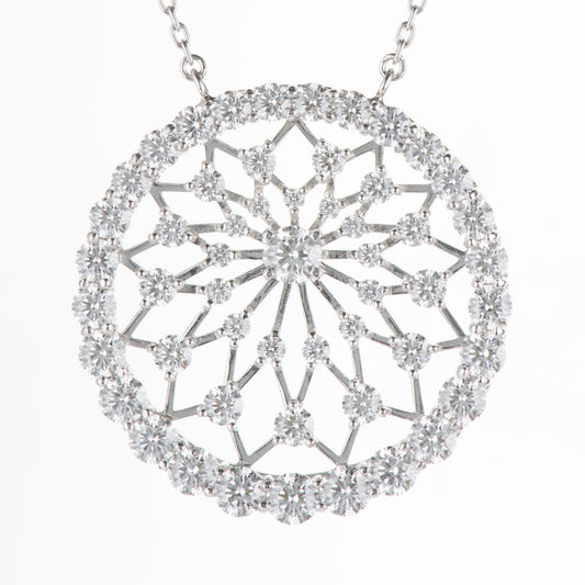 Spark スパーク 6ct ダイヤモンド プラチナ製ペンダント D:6.18ct Pt950/850