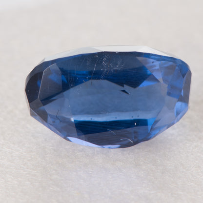 1.91ct, 非加熱ブルーサファイア オーバルシェイプ ルース, GIA
