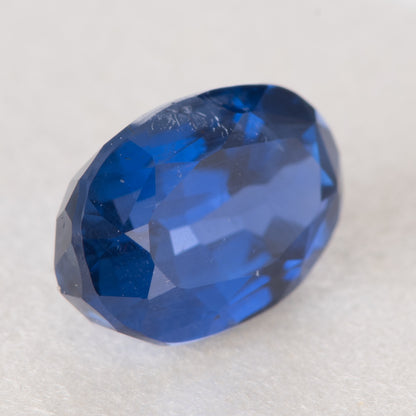 1.91ct, 非加熱ブルーサファイア オーバルシェイプ ルース, GIA