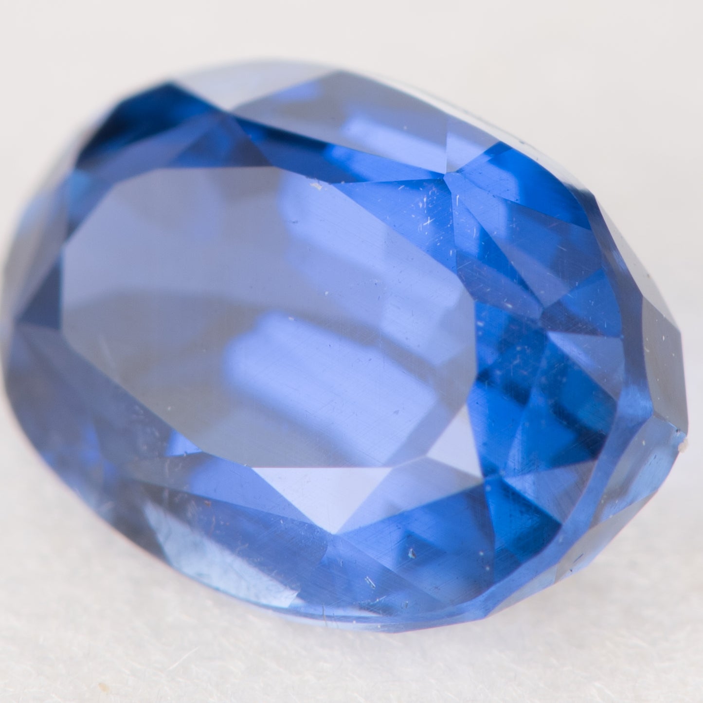 1.91ct, 非加熱ブルーサファイア オーバルシェイプ ルース, GIA