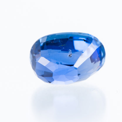 2.09ct, 非加熱ブルーサファイア オーバルシェイプ ルース, GIA