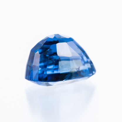 2.09ct, 非加熱ブルーサファイア オーバルシェイプ ルース, GIA