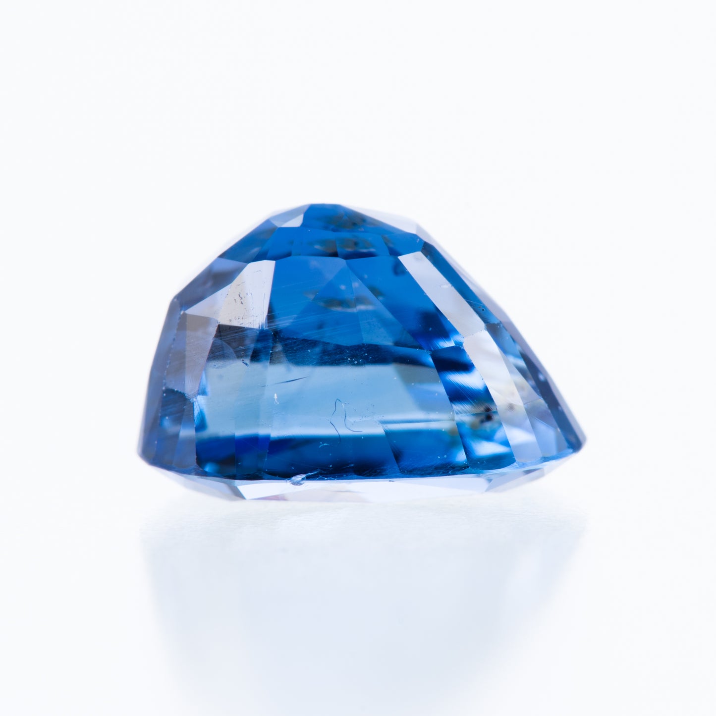 2.09ct, 非加熱ブルーサファイア オーバルシェイプ ルース, GIA