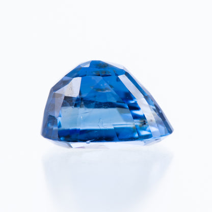 2.09ct, 非加熱ブルーサファイア オーバルシェイプ ルース, GIA