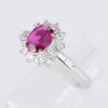 ルビーxダイヤモンド プラチナリング R: 1.03 ct D: 0.53ct Pt900 - 画像 (3)