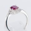 ルビーxダイヤモンド プラチナリング R: 1.03 ct D: 0.53ct Pt900 - 画像 (5)