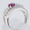 ルビーxダイヤモンド プラチナリング R: 1.41 ct D: 0.8ct Pt900 - 画像 (5)