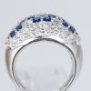 サファイアxダイヤモンド プラチナリング S: 1.25 ct D: 2.25ct Pt900 - 画像 (5)