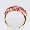 ルビー×ダイヤモンド イエローゴールドリング R:0.83ct D: 0.38ct - 画像 (7)
