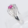 ルビーxダイヤモンド プラチナリング R: 0.304 ct D: 0.43ct Pt900 - 画像 (4)