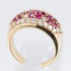 パヴェリング ルビー×ダイヤモンド イエローゴールドリング R:1.05ct D: 0.87ct - 画像 (8)