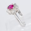 ルビーxダイヤモンド プラチナリング R: 0.53 ct D: 0.38ct Pt900 - 画像 (4)