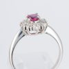 ルビーxダイヤモンド プラチナリング R: 0.53 ct D: 0.38ct Pt900 - 画像 (5)