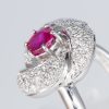 ルビーxダイヤモンド プラチナリング R: 1.07 ct D: 0.64ct Pt900 - 画像 (4)