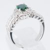 グリーンガーネット×ダイヤモンド プラチナリング GG: 0.86 ct D: 1.11ct Pt900 - 画像 (8)