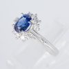 サファイアxダイヤモンド プラチナリング S: 1.46 ct D: 0.48ct Pt900 - 画像 (3)