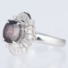 バイオレットサファイア x ダイヤモンド プラチナリング VS: 3.386 ct D: 1.03ct Pt900 - 画像 (3)