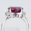 ルベライトトルマリンxダイヤモンド プラチナリング RT: 8..00 ct D: 0.61ct Pt900 - 画像 (5)