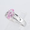 ピンクサファイアxダイヤモンド プラチナリング PS: 1.43 ct D: 0.26ct Pt900 - 画像 (3)