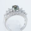 アレキサンドライトxダイヤモンド プラチナリング Al: 1.792 ct D: 0.82ct Pt900