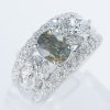 アレキサンドライトxダイヤモンド プラチナリング Al: 1.792 ct D: 0.82ct Pt900