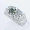 アレキサンドライトxダイヤモンド プラチナリング Al: 1.792 ct D: 0.82ct Pt900