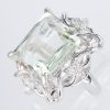 ベリルxダイヤモンド プラチナリング B: 15.54 ct D: 0.35ct Pt900 - 画像 (3)