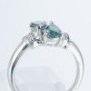 アレキサンドライトxダイヤモンド プラチナリング Al: 1.2 ct D: 0.09ct Pt900