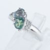 アレキサンドライトxダイヤモンド プラチナリング Al: 1.2 ct D: 0.09ct Pt900