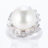 13mm 南洋パールプラチナリング 13.4mm D:1.07ct Pt900 - 画像 (2)