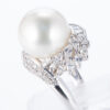13mm 南洋パールプラチナリング 13.4mm D:1.07ct Pt900 - 画像 (4)