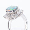 1.6ctブラックオパールダイヤモンドプラチナリング(BO:1.60 D:0.93ct Pt900)