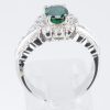 グリーンガーネット×ダイヤモンド プラチナリング GG: 1.29 ct D: 1.07ct Pt900 - 画像 (8)