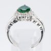 グリーンガーネット×ダイヤモンド プラチナリング GG: 1.08 ct D: 0.72ct Pt900 - 画像 (7)