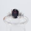 バイオレットスターサファイアxダイヤモンド プラチナリング VS: 1.73 ct D: 0.38ct Pt900 - 画像 (2)