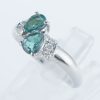 アレキサンドライトxダイヤモンド プラチナリング Al: 1.15 ct D: 0.09ct Pt900