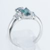 アレキサンドライトxダイヤモンド プラチナリング Al: 1.15 ct D: 0.09ct Pt900