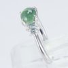 ステップ アレキサンドライトキャッツxダイヤモンド プラチナリング AC: 1.687 ct D: 0.41ct Pt900