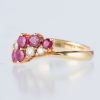 ルビー×ダイヤモンド イエローゴールドリング R: 1.11ct D: 0.22ct - 画像 (2)