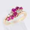ルビー×ダイヤモンド イエローゴールドリング R: 1.11ct D: 0.22ct - 画像 (4)