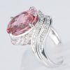 ピンクトルマリンxダイヤモンド プラチナリング PT: 7.16 ct D: 0.48ct Pt900 - 画像 (4)