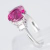 ピンクトルマリンxダイヤモンド プラチナリング PT: 3.26 ct D: 0.48ct Pt900 - 画像 (4)