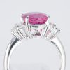 ピンクトルマリンxダイヤモンド プラチナリング PT: 3.26 ct D: 0.48ct Pt900 - 画像 (5)